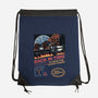To Save The Clock Tower-None-Drawstring-Bag-glitchygorilla