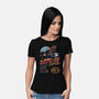 To Save The Clock Tower-Womens-Basic-Tee-glitchygorilla