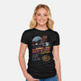 To Save The Clock Tower-Womens-Fitted-Tee-glitchygorilla