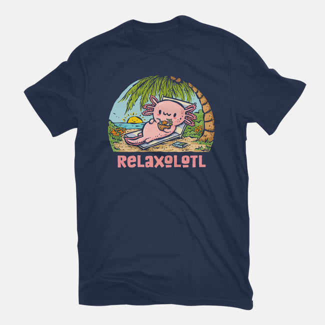 I Like To Relaxolotl-Mens-Heavyweight-Tee-kg07