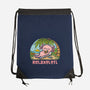 I Like To Relaxolotl-None-Drawstring-Bag-kg07