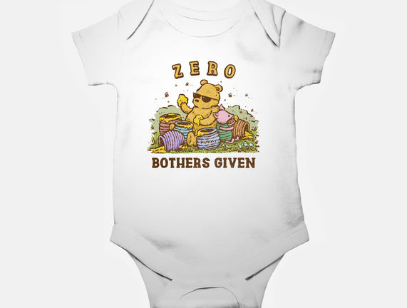Zero Bothers Given