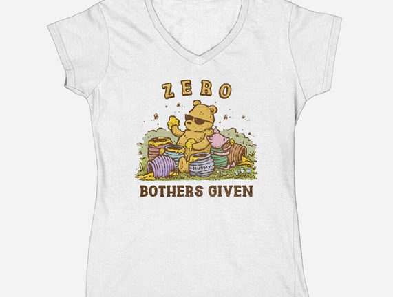 Zero Bothers Given
