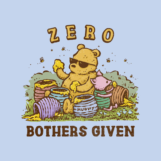 Zero Bothers Given-None-Drawstring-Bag-kg07