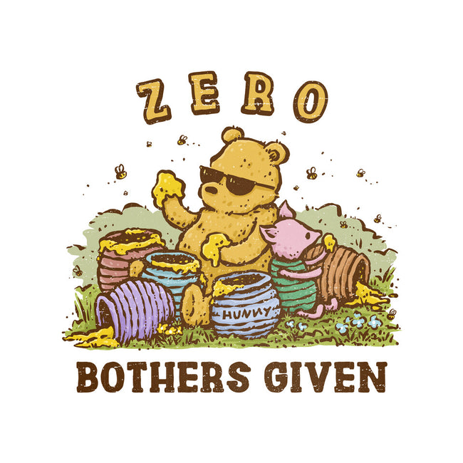 Zero Bothers Given-None-Polyester-Shower Curtain-kg07