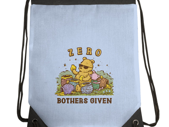 Zero Bothers Given