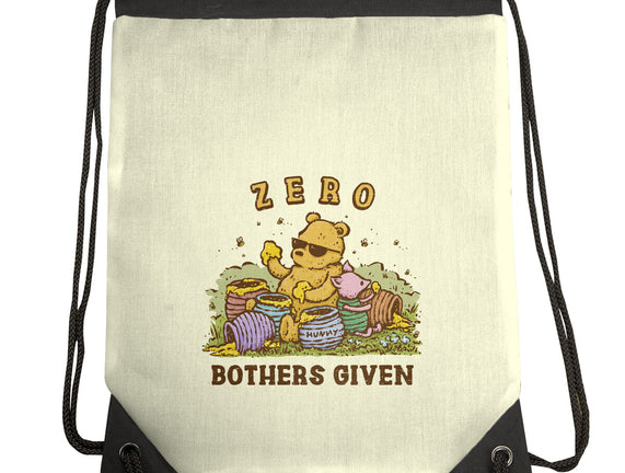 Zero Bothers Given
