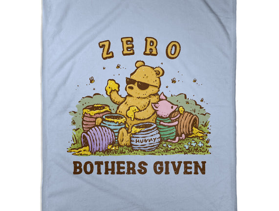 Zero Bothers Given