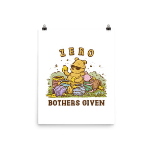 Zero Bothers Given