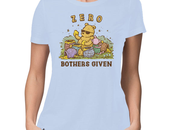 Zero Bothers Given