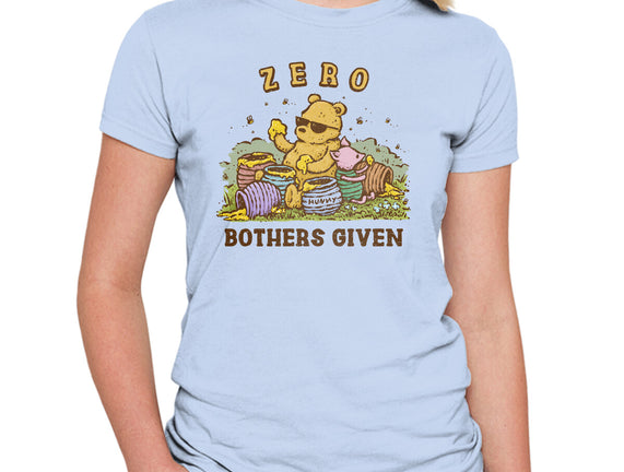 Zero Bothers Given