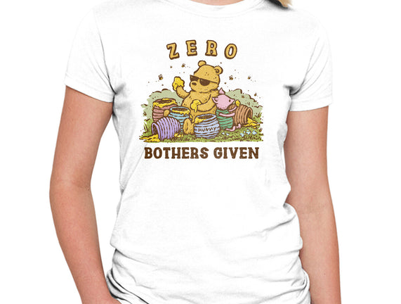 Zero Bothers Given