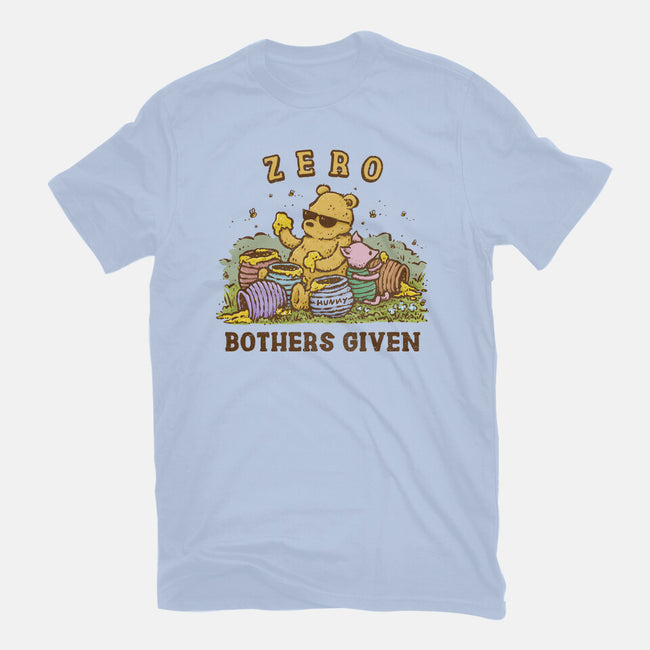 Zero Bothers Given-Unisex-Basic-Tee-kg07