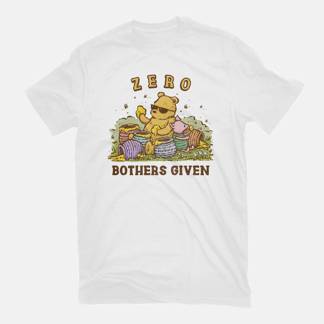 Zero Bothers Given-Unisex-Basic-Tee-kg07