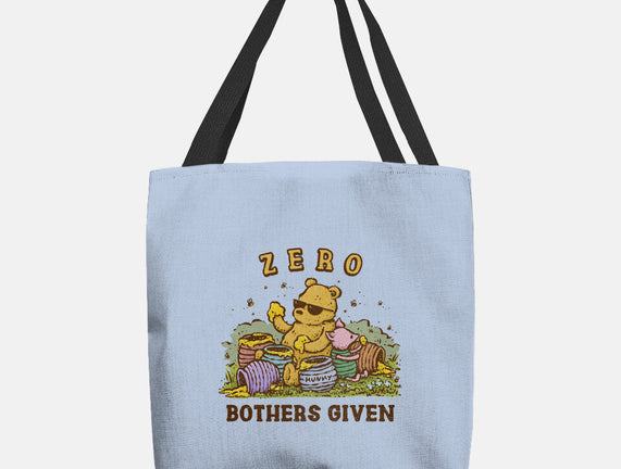 Zero Bothers Given