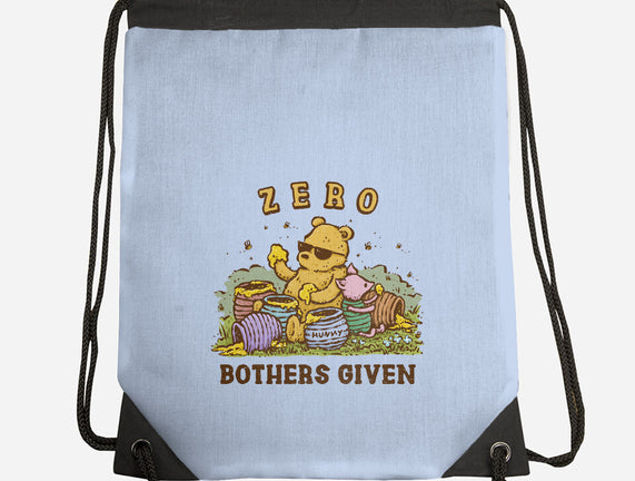 Zero Bothers Given