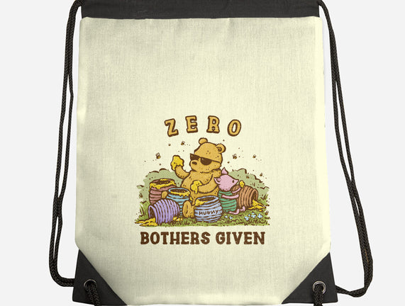 Zero Bothers Given