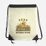 Zero Bothers Given-None-Drawstring-Bag-kg07