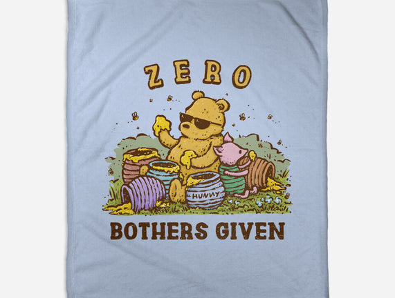 Zero Bothers Given