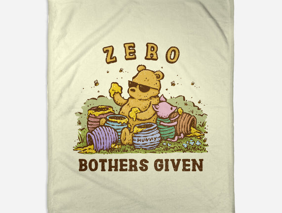 Zero Bothers Given