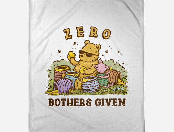 Zero Bothers Given