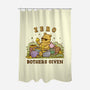 Zero Bothers Given-None-Polyester-Shower Curtain-kg07