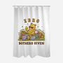 Zero Bothers Given-None-Polyester-Shower Curtain-kg07