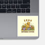 Zero Bothers Given-None-Glossy-Sticker-kg07