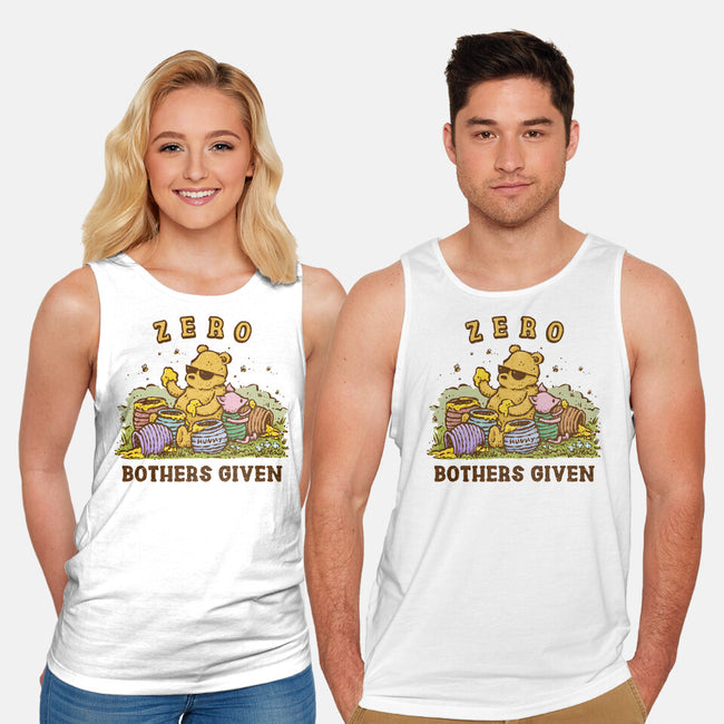Zero Bothers Given-Unisex-Basic-Tank-kg07