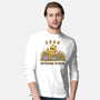 Zero Bothers Given-Mens-Long Sleeved-Tee-kg07