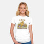Zero Bothers Given-Womens-Fitted-Tee-kg07