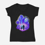 Lunars Adventure-Womens-V-Neck-Tee-hypertwenty