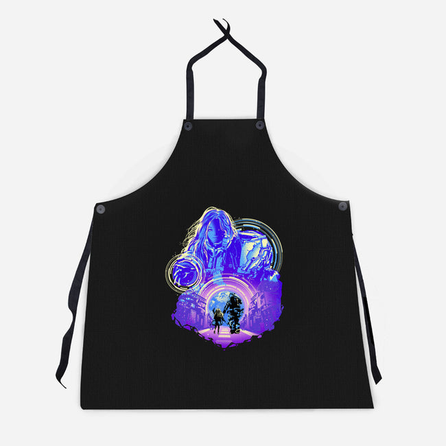 Lunars Adventure-Unisex-Kitchen-Apron-hypertwenty