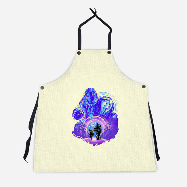 Lunars Adventure-Unisex-Kitchen-Apron-hypertwenty