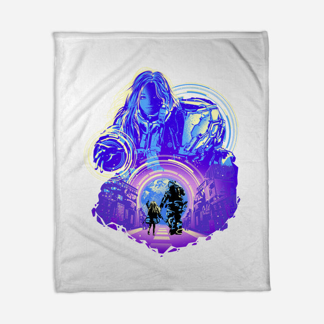 Lunars Adventure-None-Fleece-Blanket-hypertwenty