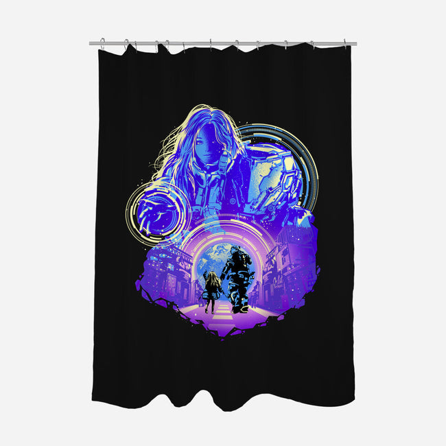Lunars Adventure-None-Polyester-Shower Curtain-hypertwenty
