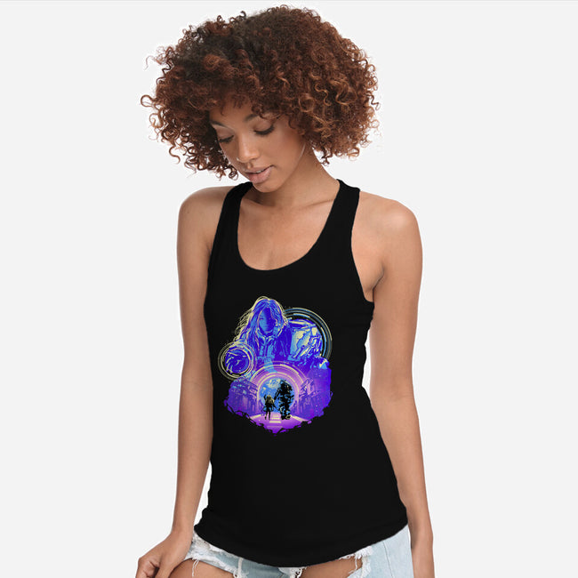 Lunars Adventure-Womens-Racerback-Tank-hypertwenty
