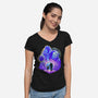 Lunars Adventure-Womens-V-Neck-Tee-hypertwenty
