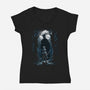 We Say Ni-Womens-V-Neck-Tee-zascanauta