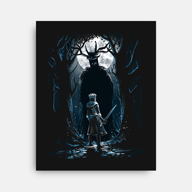 We Say Ni-None-Stretched-Canvas-zascanauta