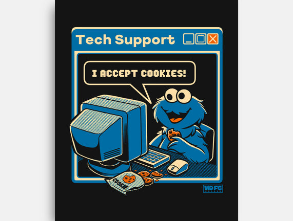 Tech Support I Accept Cookies