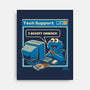 Tech Support I Accept Cookies-None-Stretched-Canvas-worlddominationforcats