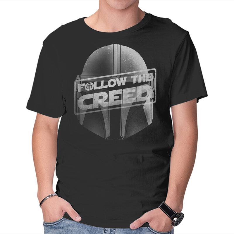 Follow The Creed-Mens-Basic-Tee-rmatix by TeeFury