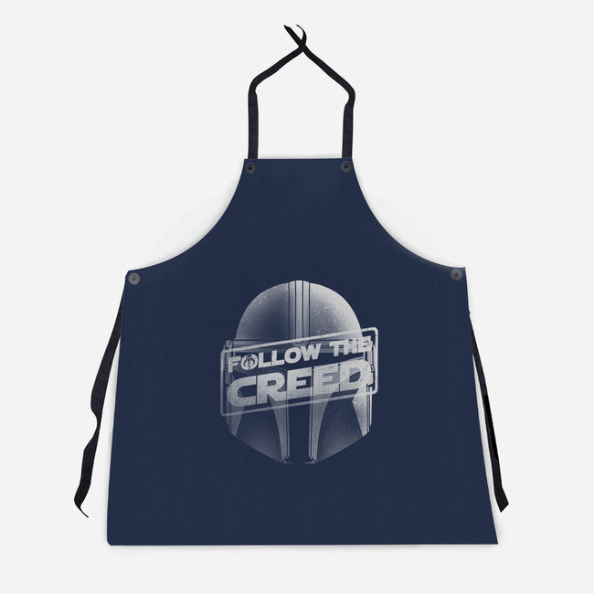 Follow The Creed-Unisex-Kitchen-Apron-rmatix