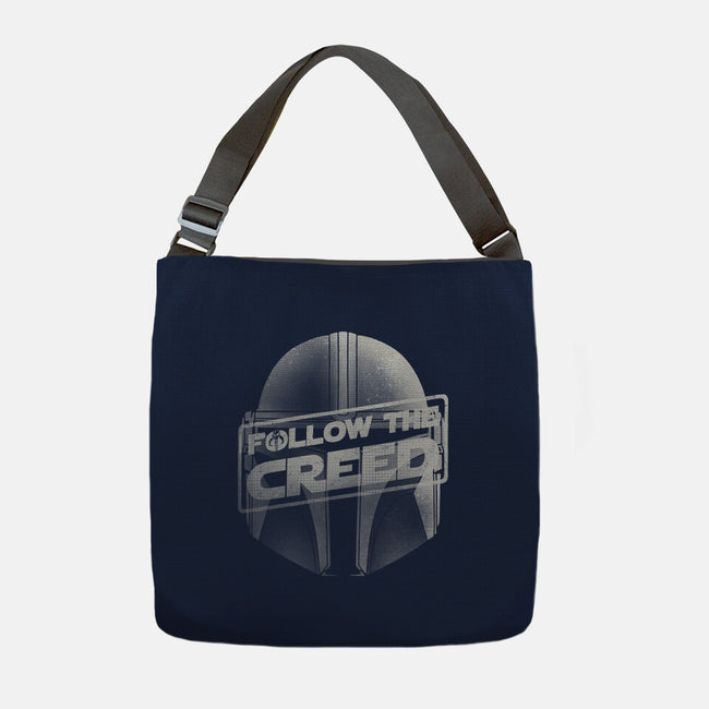 Follow The Creed-None-Adjustable Tote-Bag-rmatix