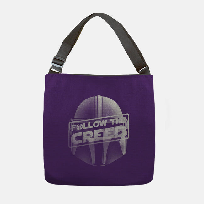 Follow The Creed-None-Adjustable Tote-Bag-rmatix