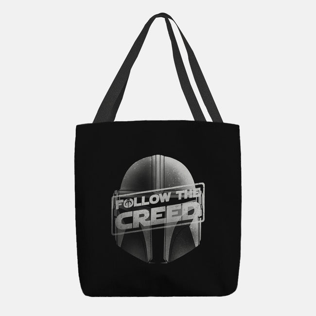 Follow The Creed-None-Basic Tote-Bag-rmatix