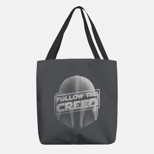 Follow The Creed-None-Basic Tote-Bag-rmatix