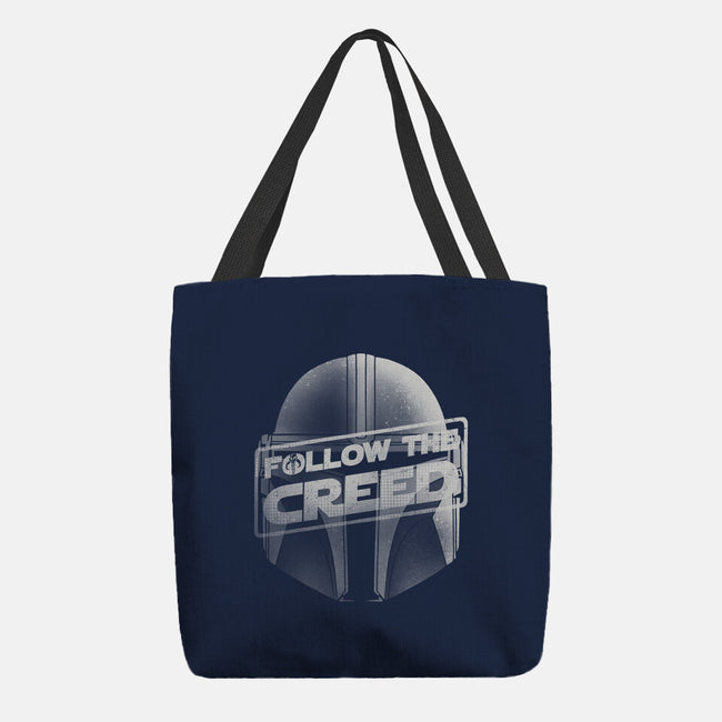 Follow The Creed-None-Basic Tote-Bag-rmatix