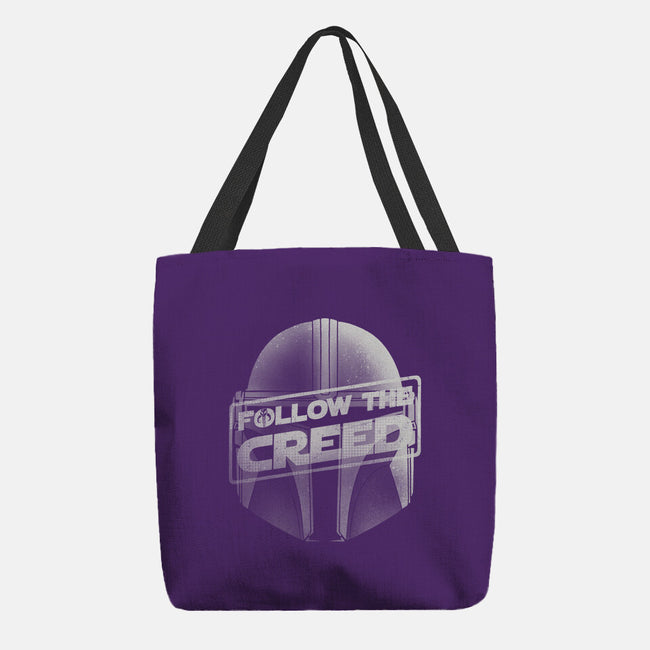 Follow The Creed-None-Basic Tote-Bag-rmatix